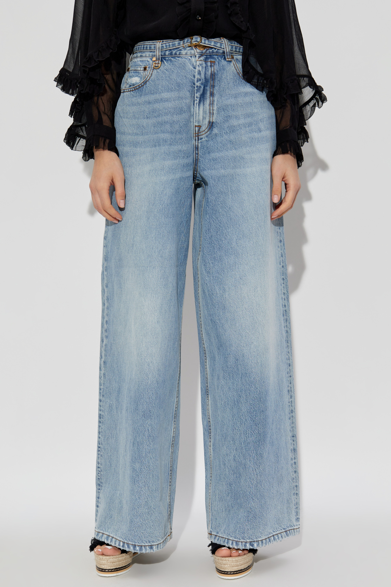 Light blue High-waisted jeans Zimmermann - Vitkac AS